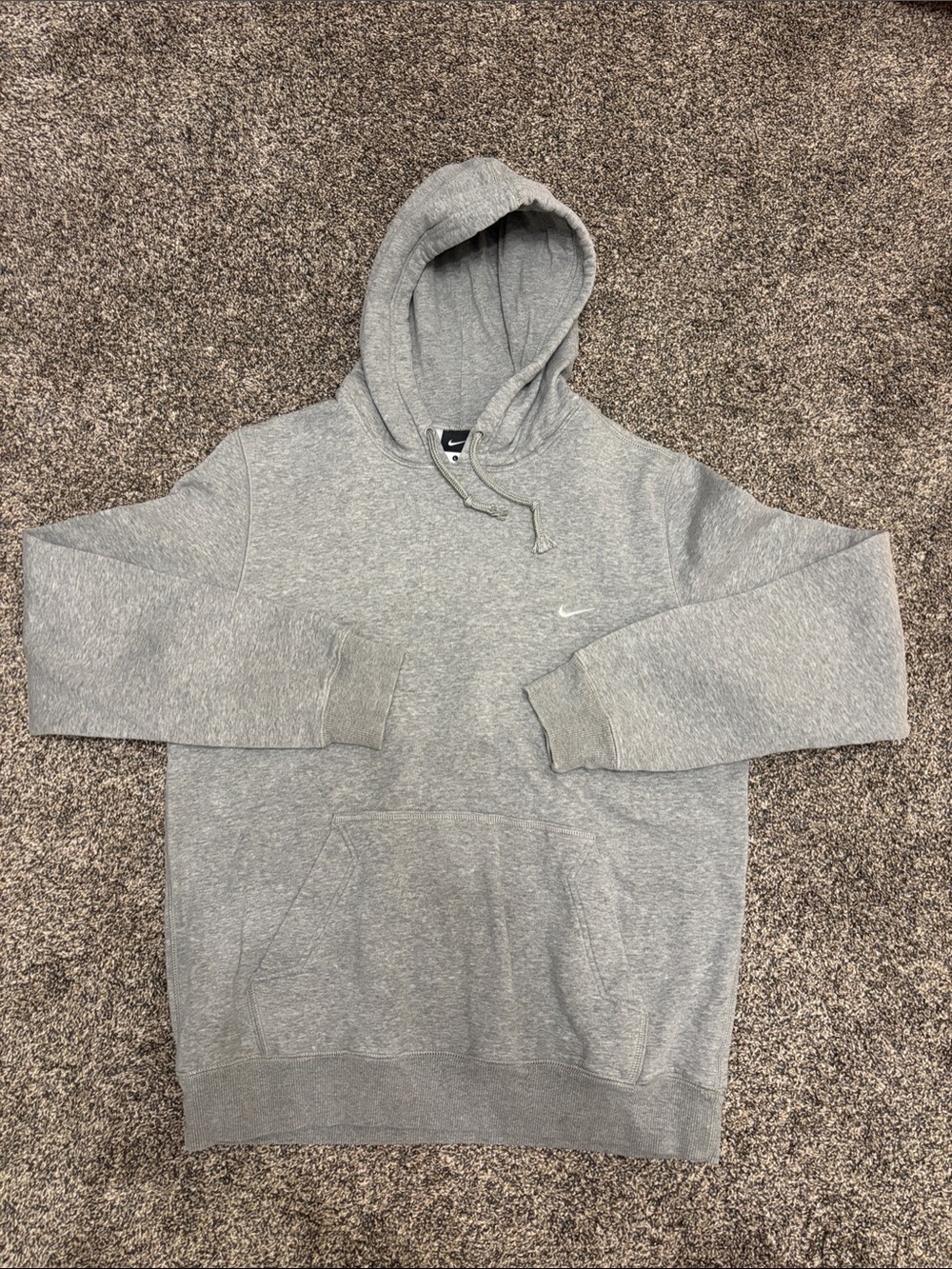 Nike Gray Heather Pullover Hoodie